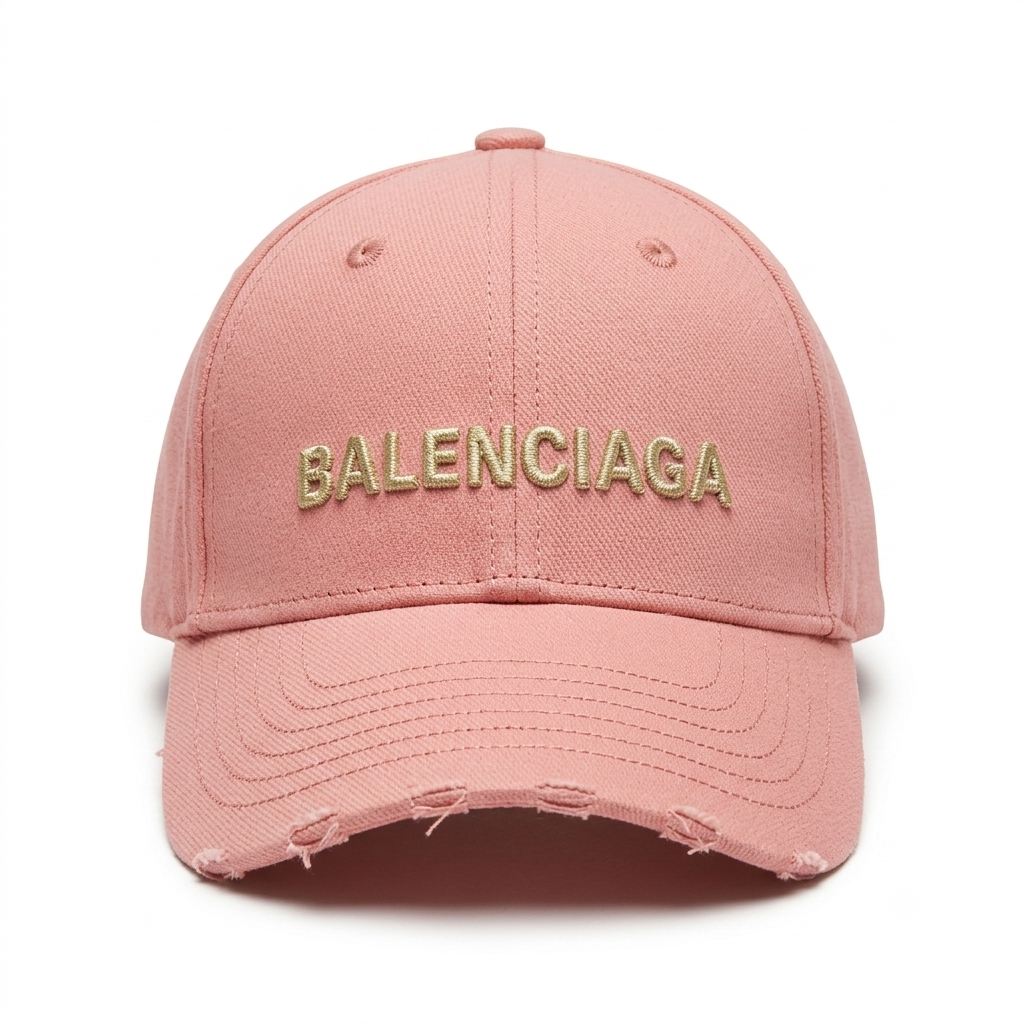 Balenciaga - Casquette - Rose & Or