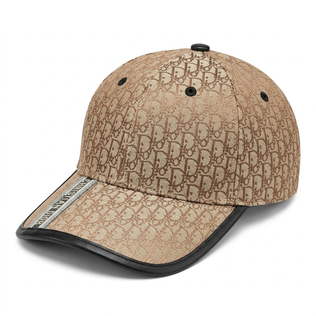 Christian Dior - Casquette - Beige & Noir