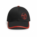 Hermès - Casquette - Noir & Rouge