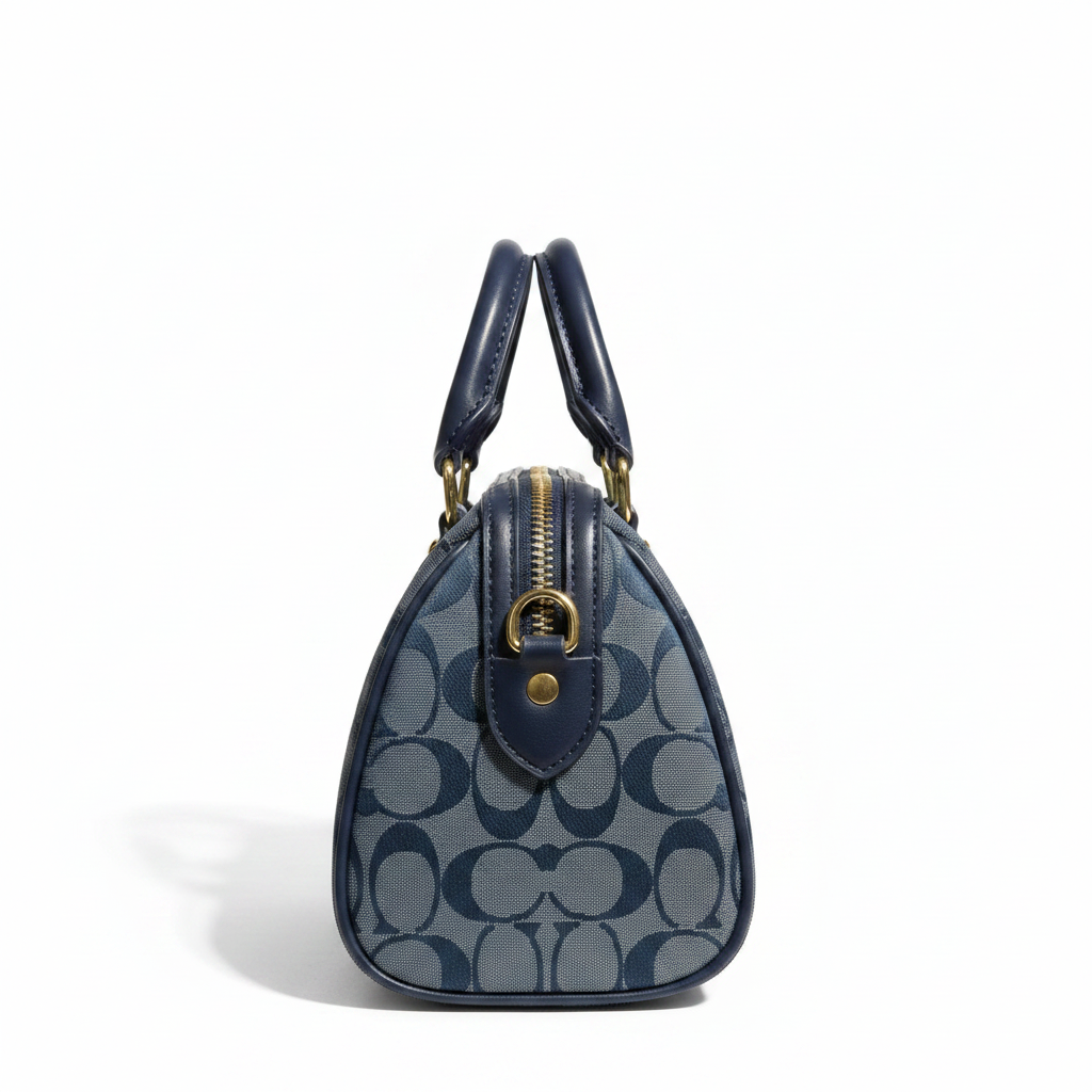 Coach Mini Rowan Denim - Side View