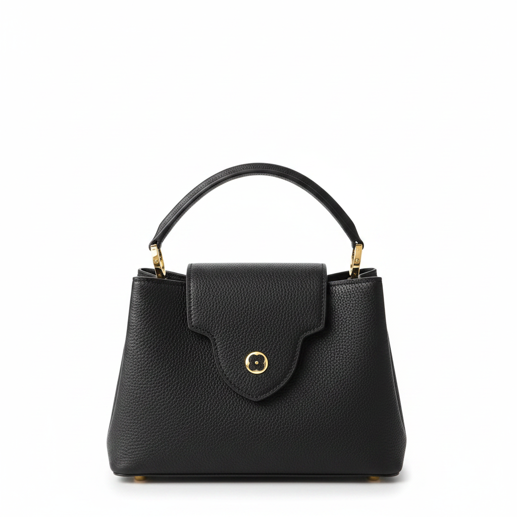 Louis Vuitton Capucines BB Noir - Front view