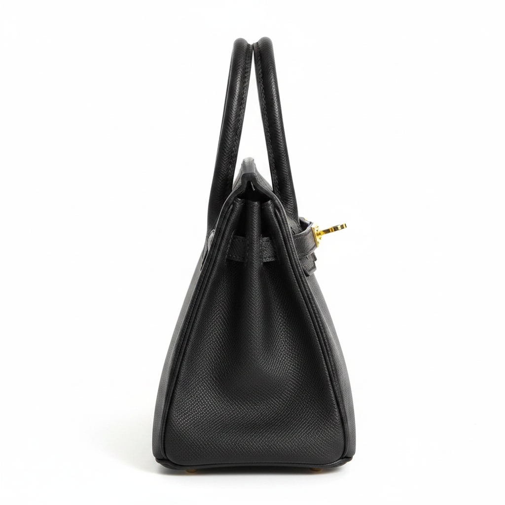 Hermès Birkin 30 Noir - Studio Side View