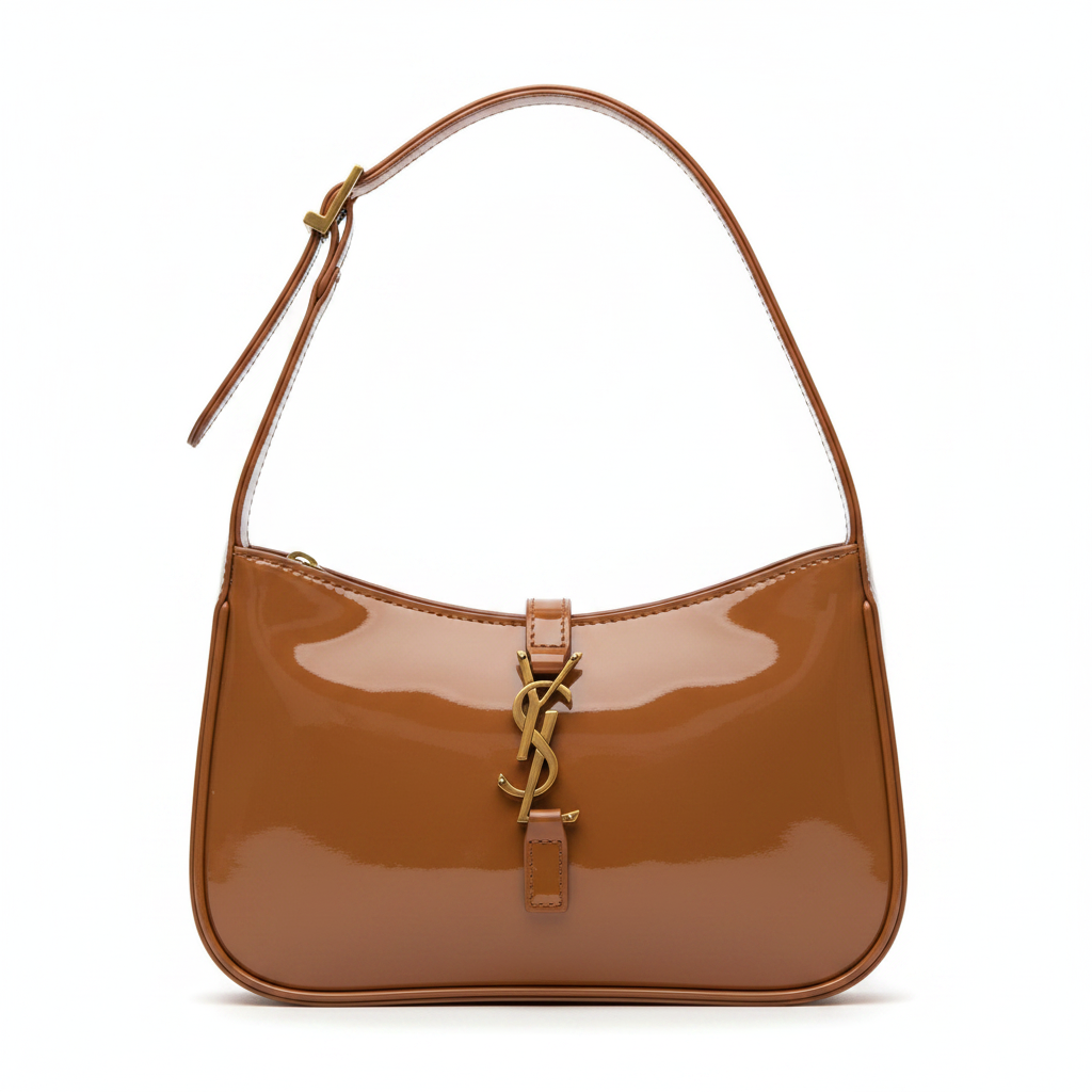 YSL Le 5 à 7 Mini Hobo - Studio Front View