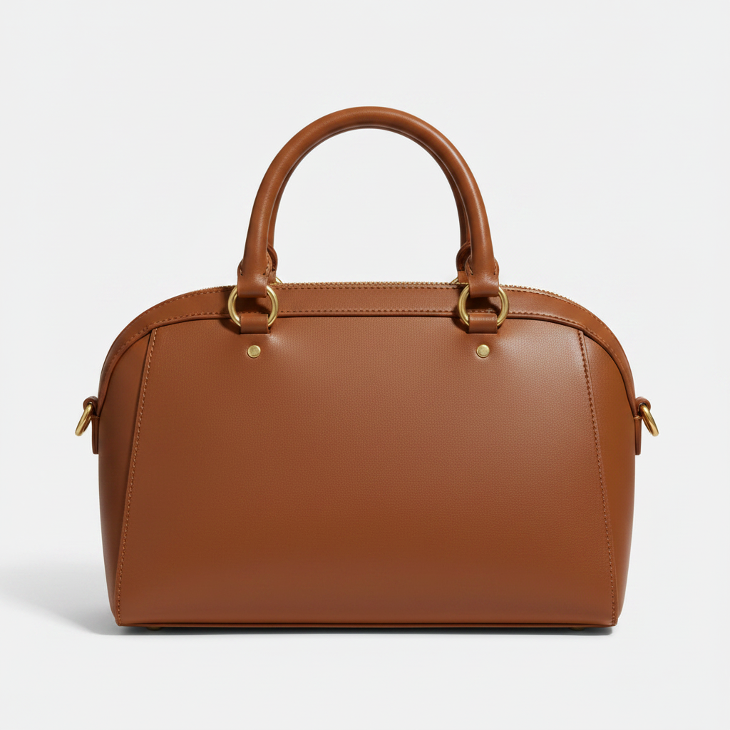 Coach Rowan Satchel Caramel - Back view