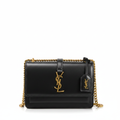 Saint Laurent Solferino black bag front view