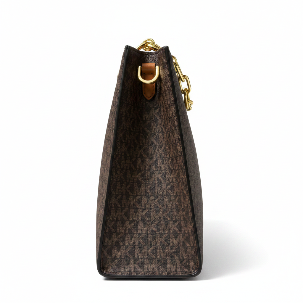 MK Cynthia Satchel - Side View