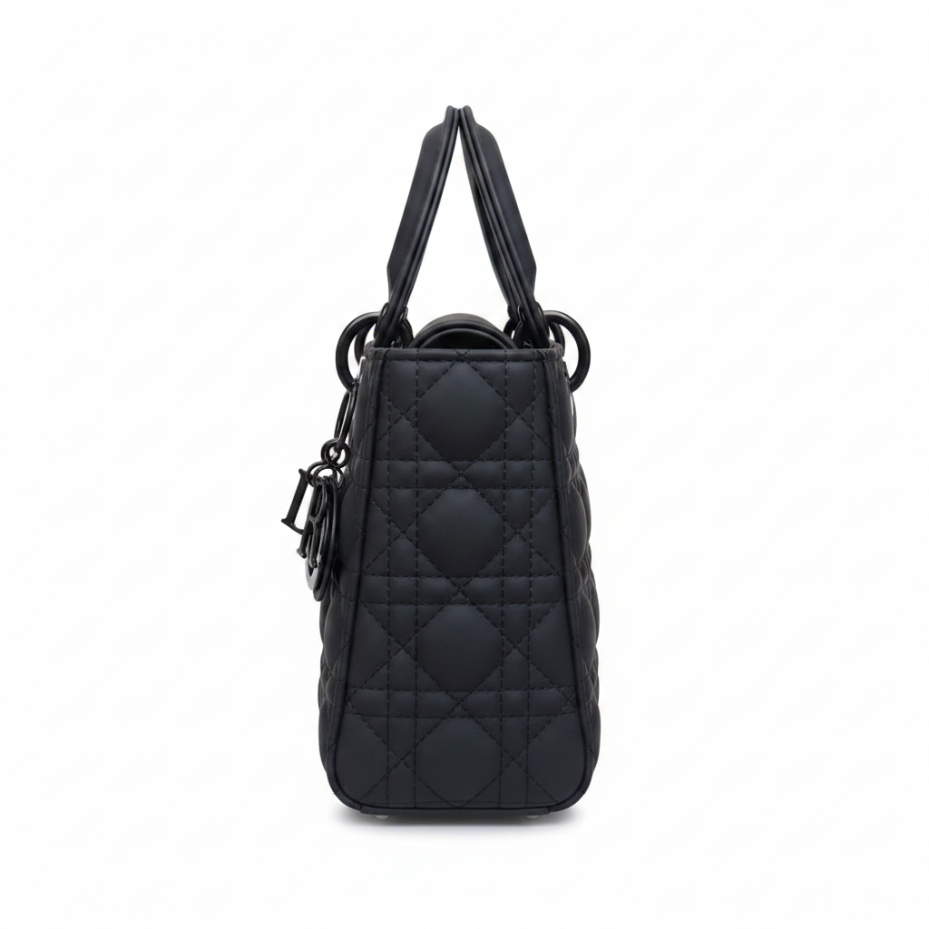 Lady Dior Medium Bag - Studio Right Side View