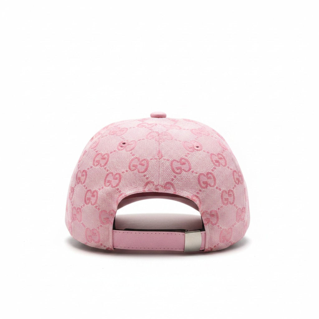 Gucci pink GG cap back view