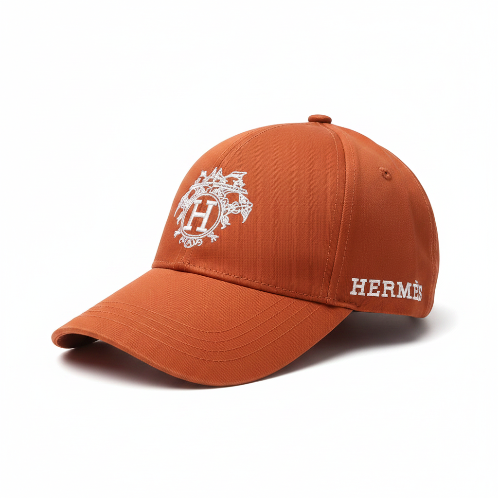 Hermès orange cap 45 right angle