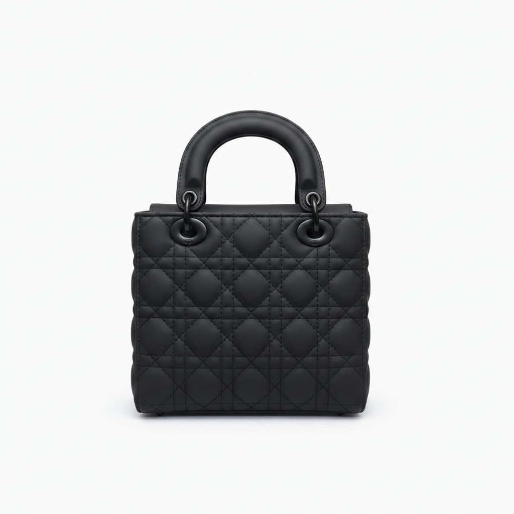 Lady Dior Medium Bag - Studio Back View
