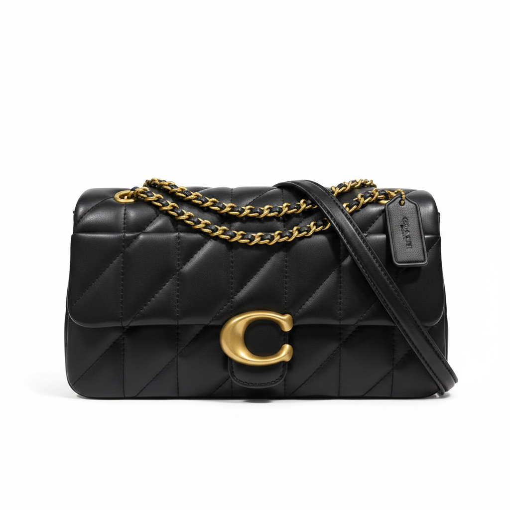 Coach Tabby 26 Black - Studio Front View