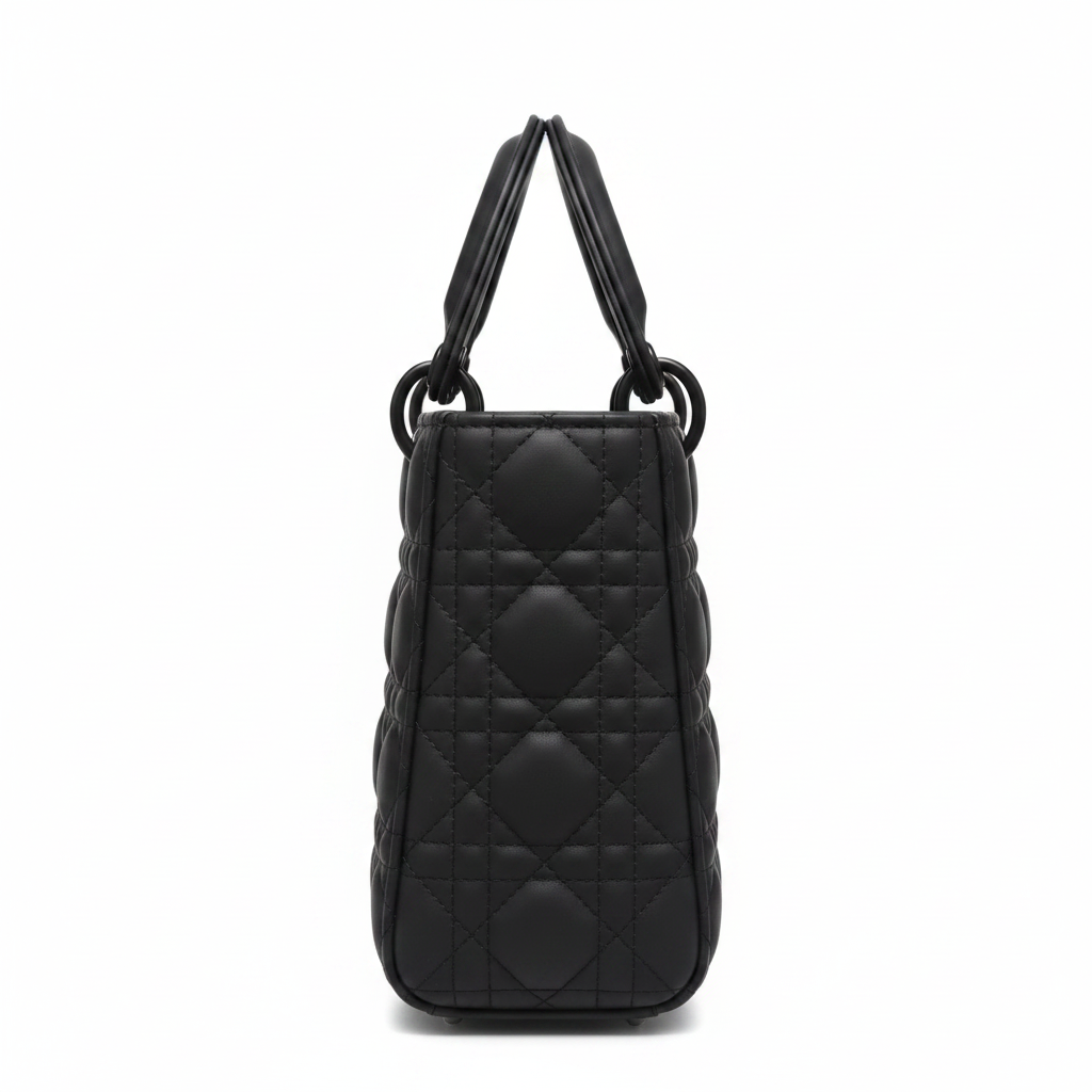 Lady Dior Medium Bag - Studio Left Side View