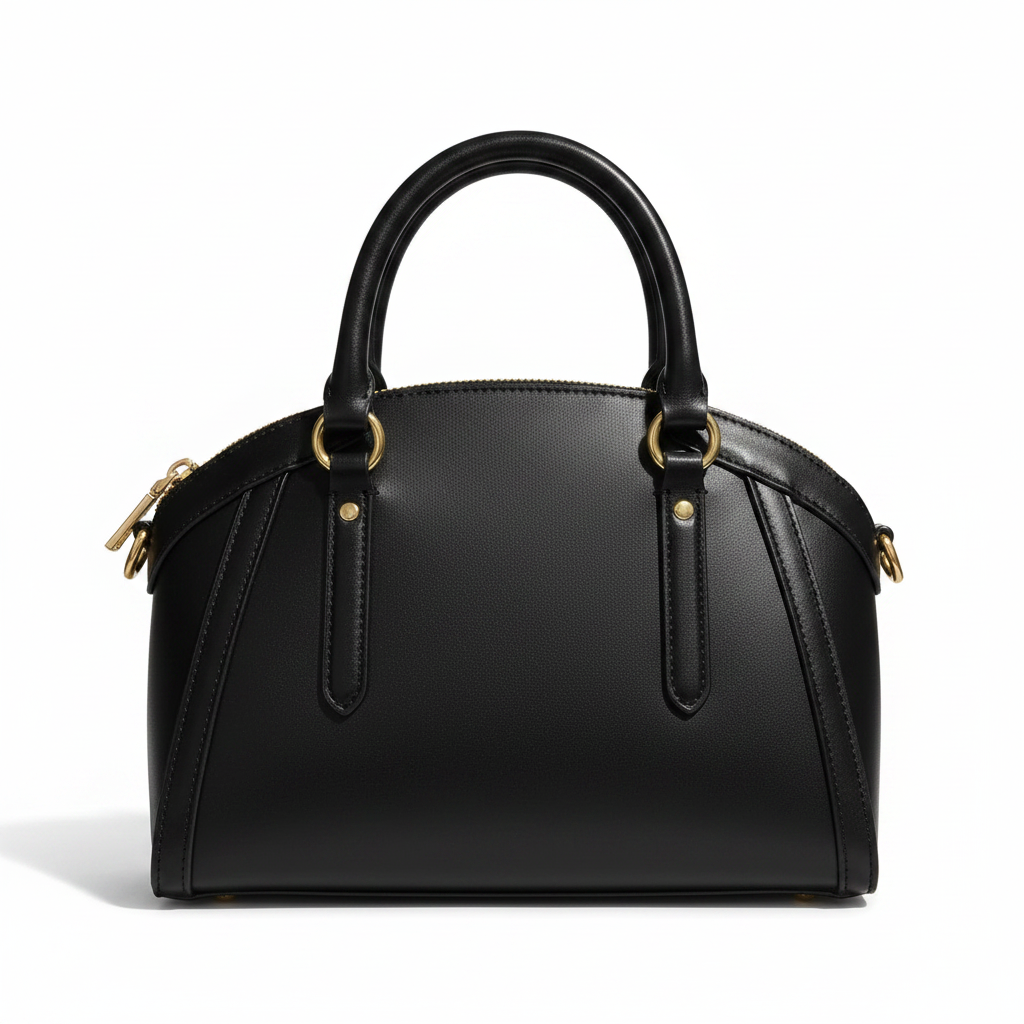 Coach Mini Rowan Satchel Noir - Back View