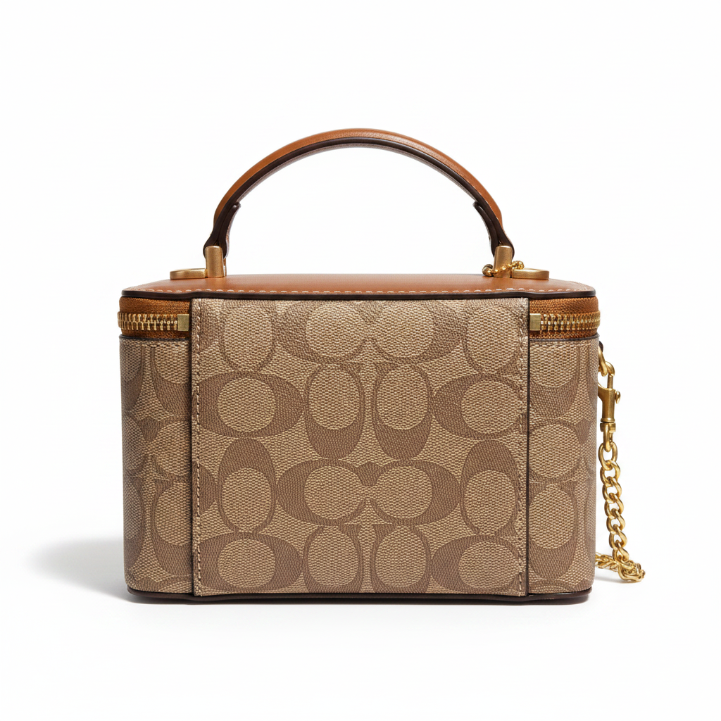 Coach Vanity Case - Studio Back View