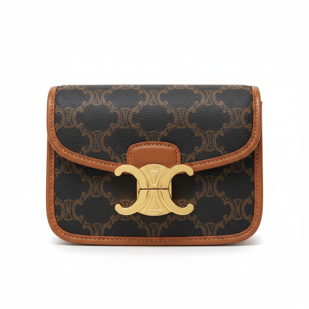 Céline Triomphe Mini Bag - Front View