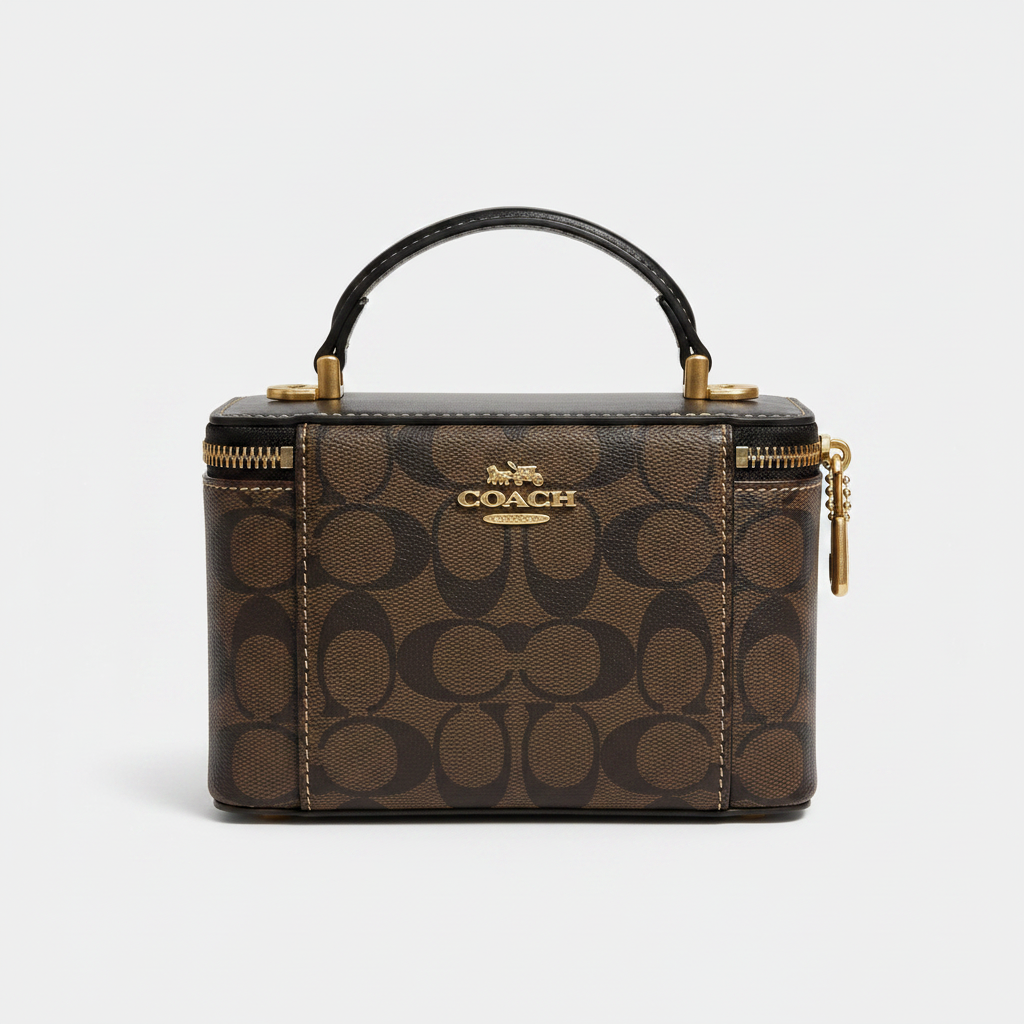 Coach Mini Vanity Case - Studio Front View