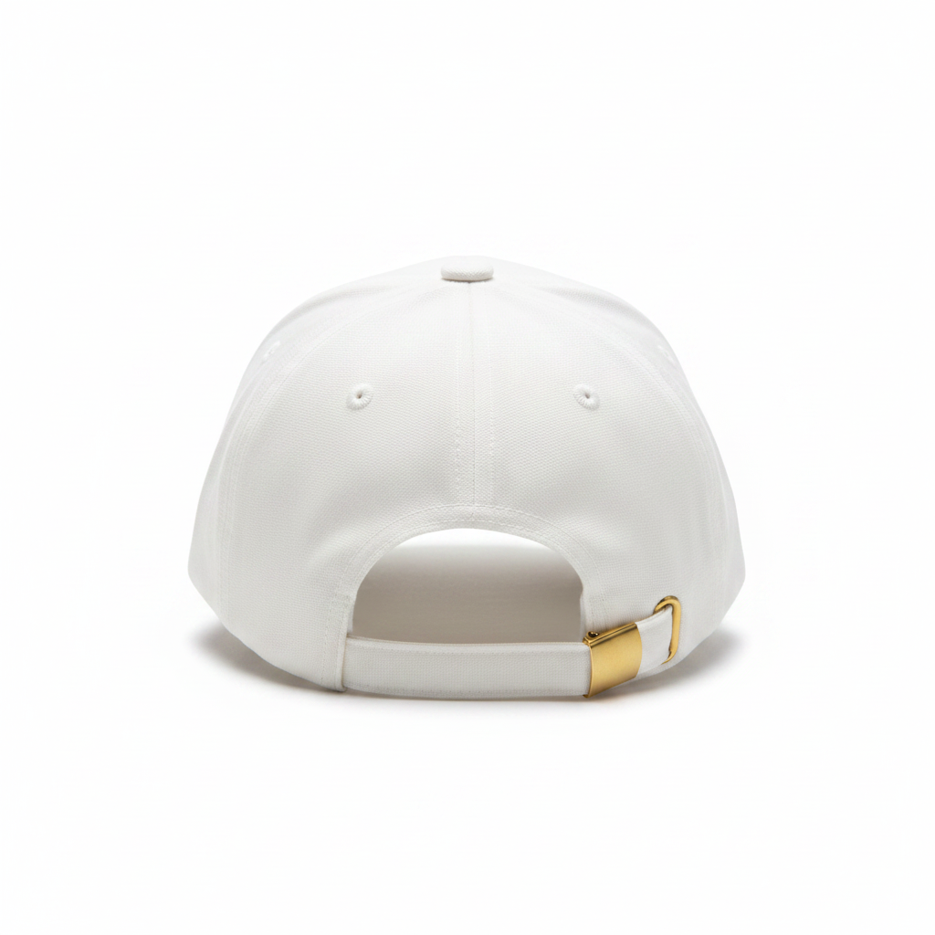Dior white cap back view