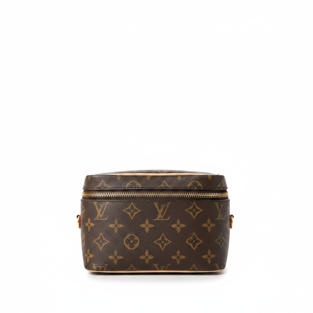 LV Monogram pouch front view