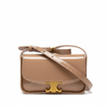 Celine Triomphe Nude Patent - Studio Front View