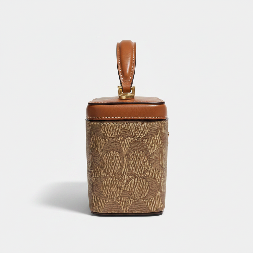 Coach Vanity Case - Studio Side View