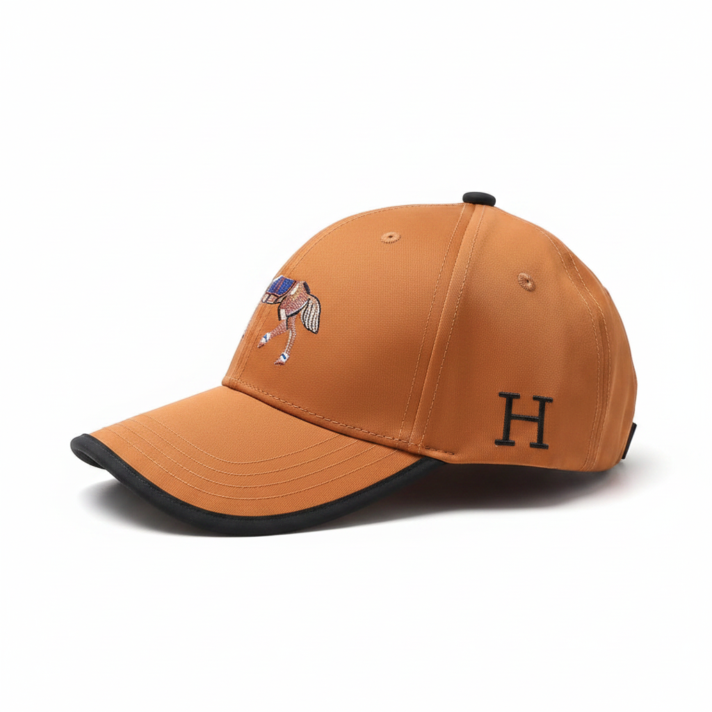 Hermès orange cap 45 right angle