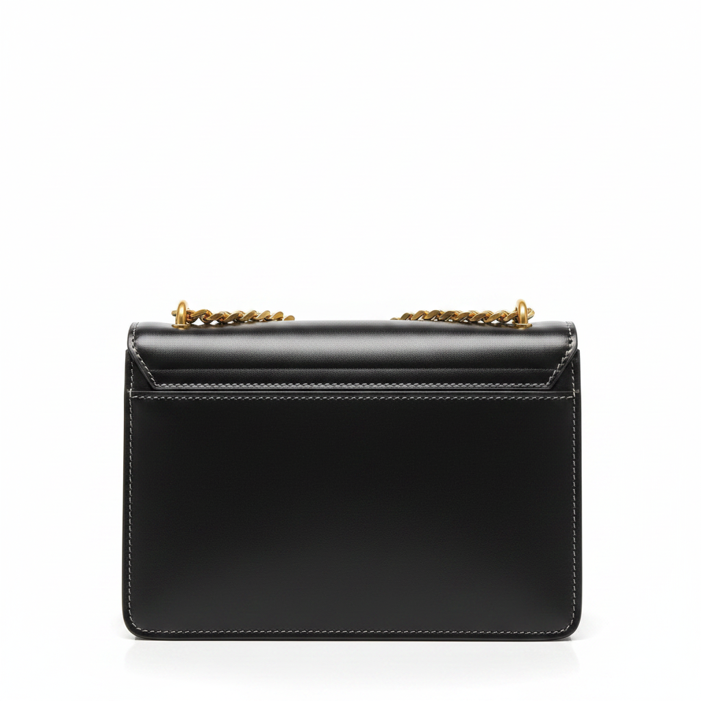Saint Laurent Solferino black bag back view