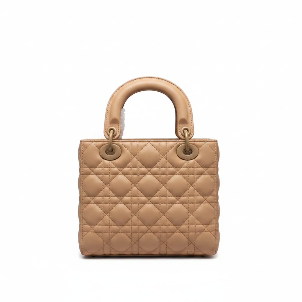 Lady Dior Beige - Studio Back View