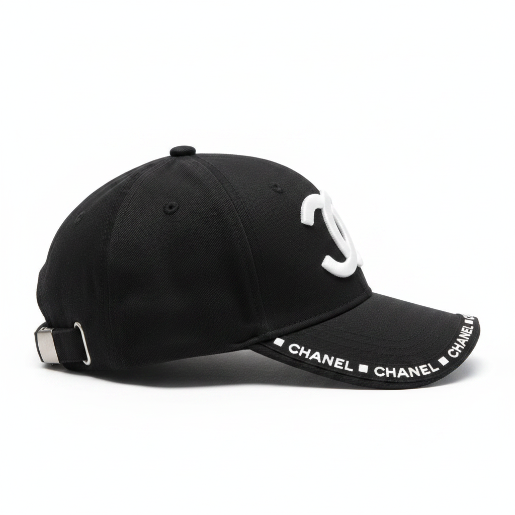 Chanel cap right angle view