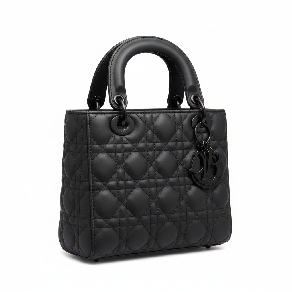 Lady Dior Medium Bag - Studio 45° Left View