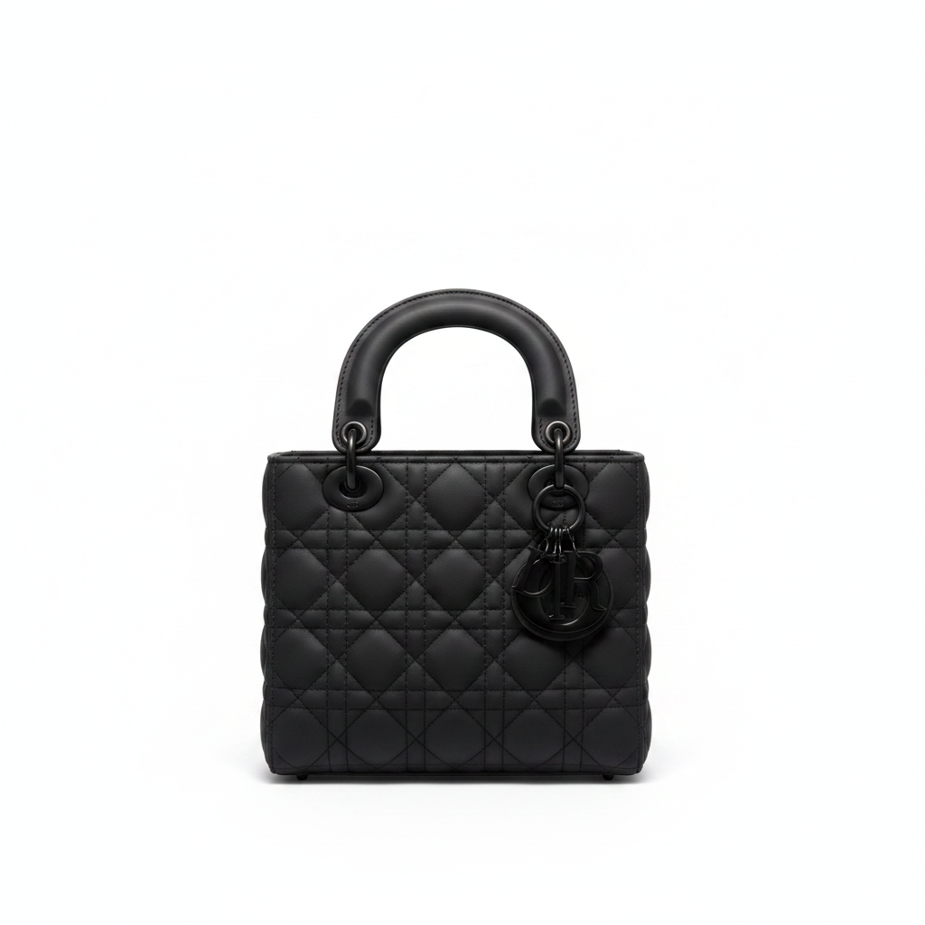 Lady Dior Medium Bag - Studio Front View