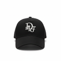 Dior black cap front view