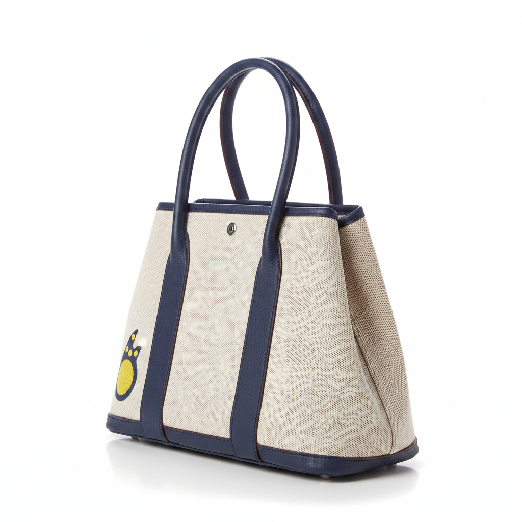 Hermès Garden Party Navy - Studio 45° Side View