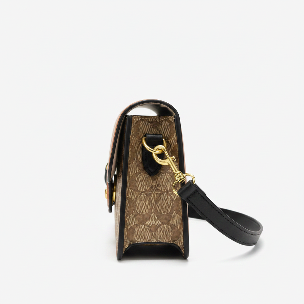 Coach Morgan Cognac - Studio Side View