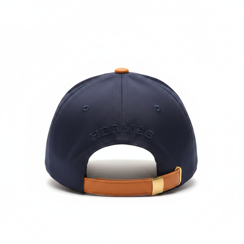 Hermès navy cap back view