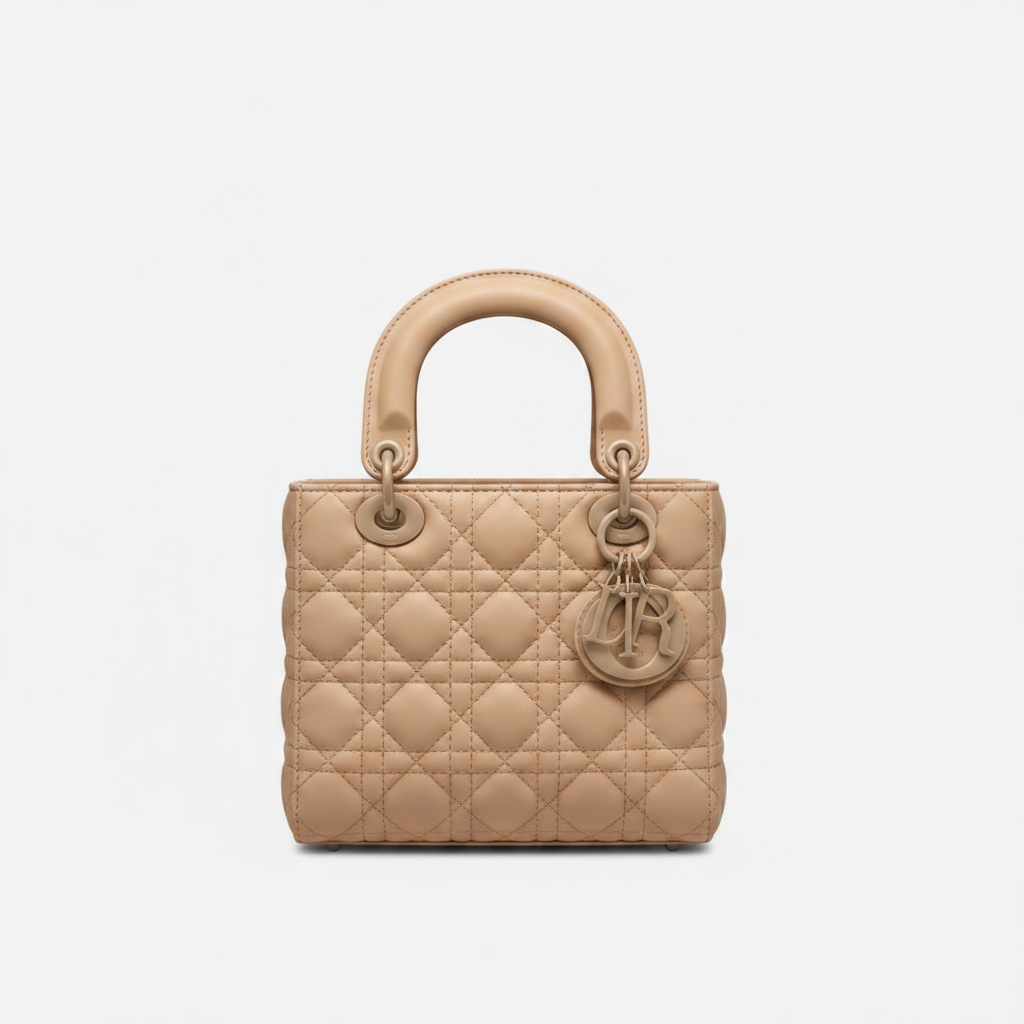 Lady Dior Beige - Studio Front View