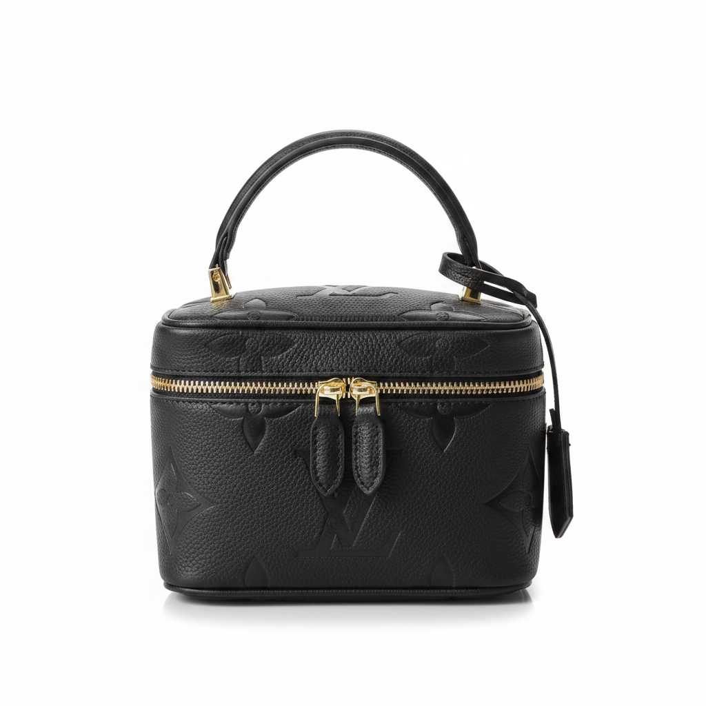 Mini Vanity Bag front view on white background
