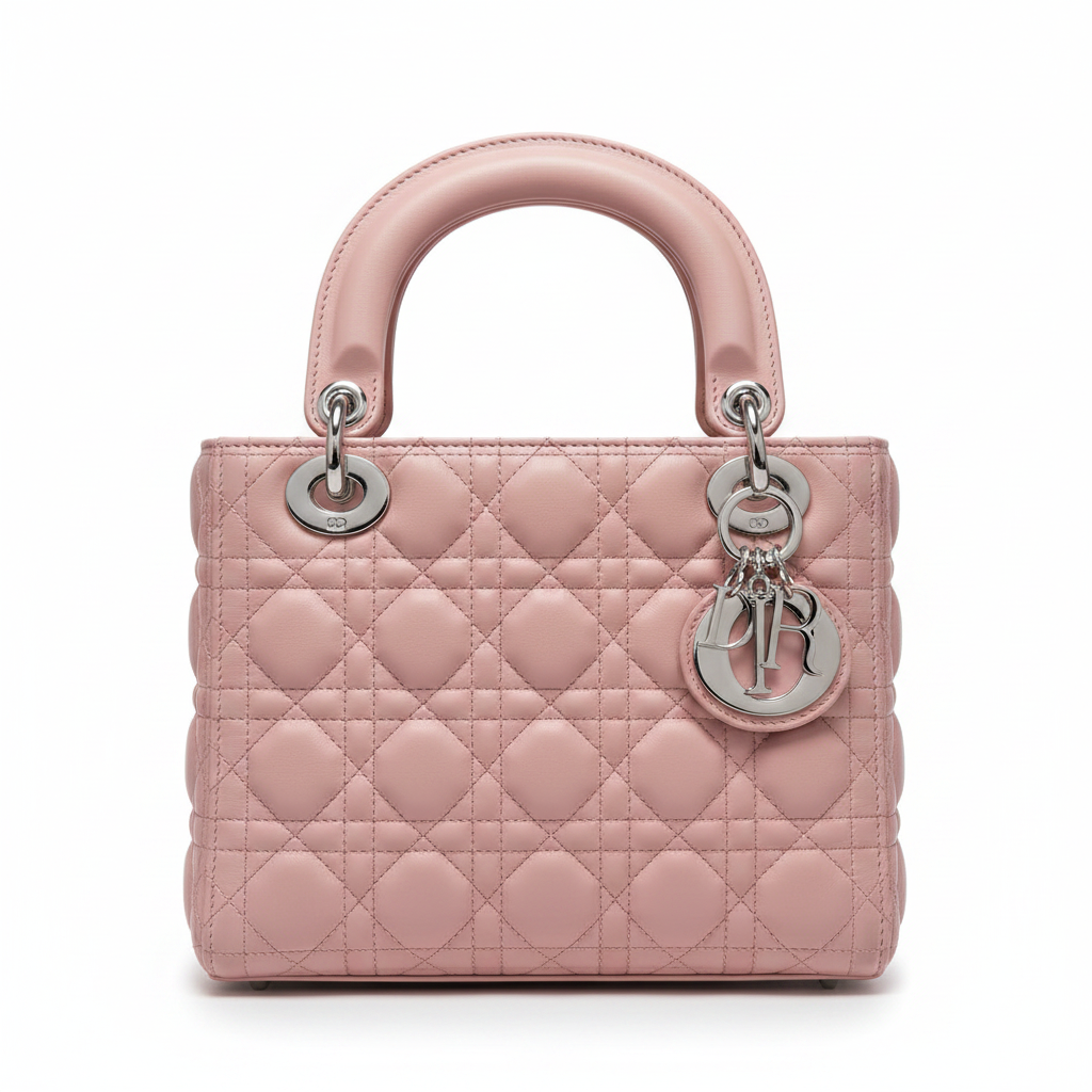 Lady Dior Blush Pink - Studio Front View