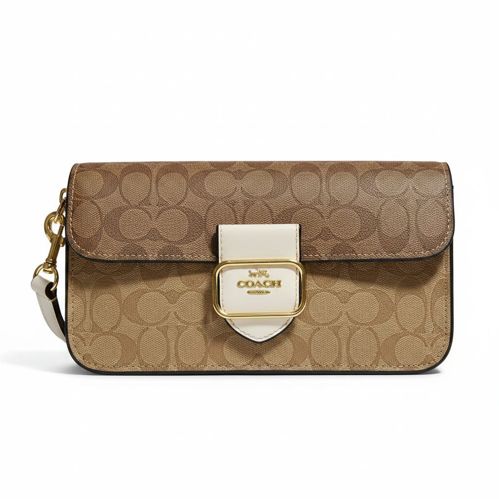 Coach Morgan Shoulder Bag - Studio Front View