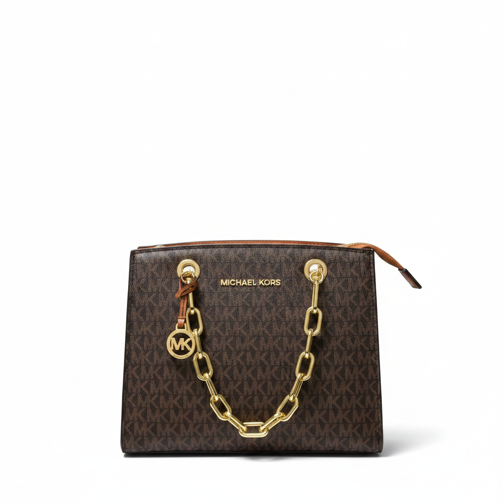 MK Cynthia Satchel - Front View
