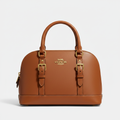 Coach Rowan Satchel Caramel - Front view