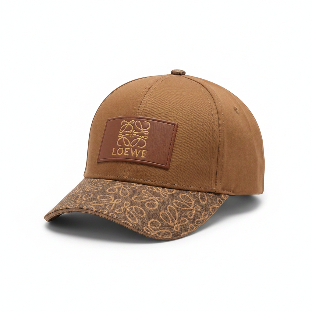 Loewe cap front three-quarter view